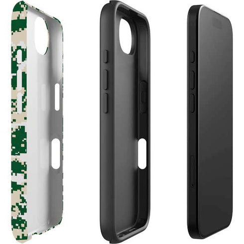 NBA Milwaukee Bucks Camo Digi iPhone 16e Impact Case