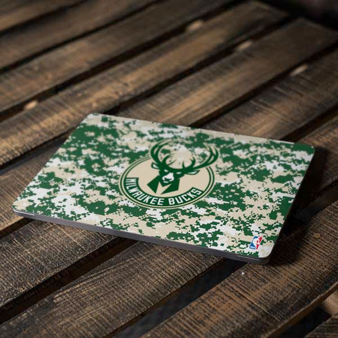 NBA Milwaukee Bucks Camo Digi Apple MacBook Air Skin