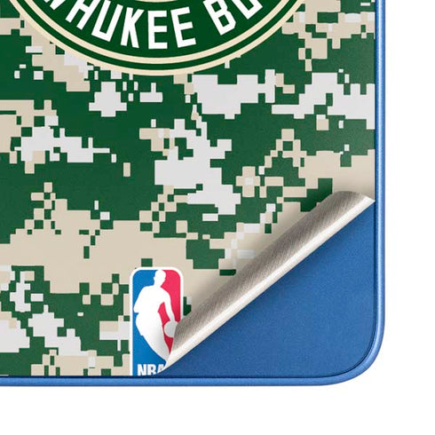 NBA Milwaukee Bucks Camo Digi Moto G Play 4G (2024) Skin