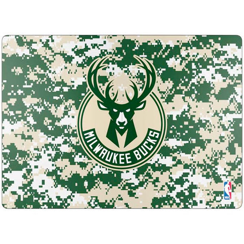 NBA Milwaukee Bucks Camo Digi Surface Laptop 7 13.8in Skin