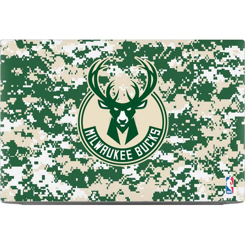NBA Milwaukee Bucks Camo Digi Dell XPS Skin