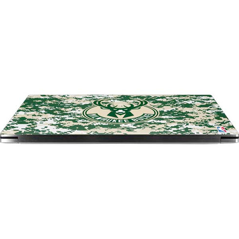 NBA Milwaukee Bucks Camo Digi Dell XPS Skin