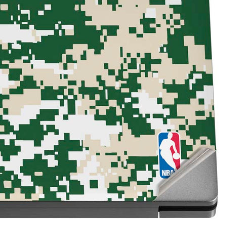NBA Milwaukee Bucks Camo Digi Dell XPS Skin