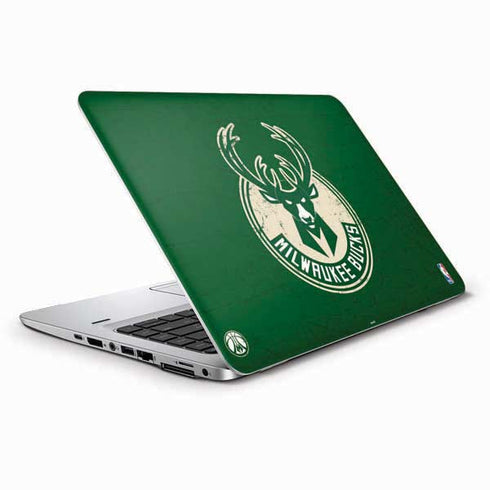 NBA Milwaukee Bucks Green Distressed HP Elitebook Skin