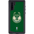 NBA Milwaukee Bucks Green Distressed Galaxy Cases