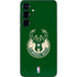 NBA Milwaukee Bucks Green Distressed Galaxy S25 Skin