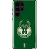NBA Milwaukee Bucks Green Distressed Galaxy S25 Ultra Impact Case