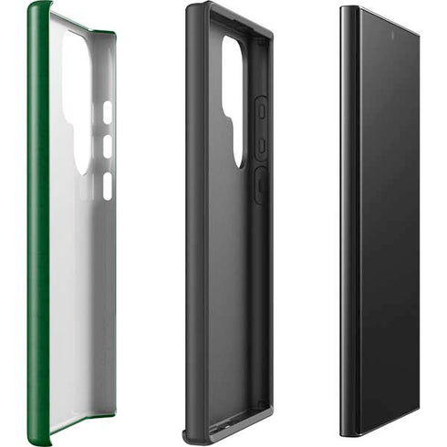 NBA Milwaukee Bucks Green Distressed Galaxy S25 Ultra Impact Case