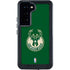 NBA Milwaukee Bucks Green Distressed Galaxy S24 Waterproof Case