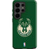 NBA Milwaukee Bucks Green Distressed Galaxy S26 Ultra Impact Case