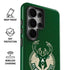 NBA Milwaukee Bucks Green Distressed Galaxy S26 Ultra Impact Case