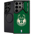 NBA Milwaukee Bucks Green Distressed Galaxy S26 Ultra Kickstand Case