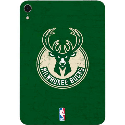 NBA Milwaukee Bucks Green Distressed Apple iPad Mini Skin