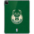 NBA Milwaukee Bucks Green Distressed iPad Pro 11in (2024) Clear Case