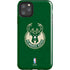NBA Milwaukee Bucks Green Distressed iPhone Cases