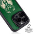 NBA Milwaukee Bucks Green Distressed iPhone 14 Pro Kickstand Case