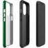 NBA Milwaukee Bucks Green Distressed iPhone 15 Pro Impact Case
