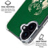 NBA Milwaukee Bucks Green Distressed iPhone 16 Clear Case