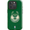 NBA Milwaukee Bucks Green Distressed iPhone 16 Pro Impact Case