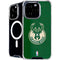 NBA Milwaukee Bucks Green Distressed iPhone 16 Pro MagSafe Case