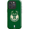 NBA Milwaukee Bucks Green Distressed iPhone 16 Pro Magsafe Impact Case