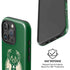 NBA Milwaukee Bucks Green Distressed iPhone 16 Pro Max Magsafe Impact Case