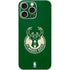 NBA Milwaukee Bucks Green Distressed iPhone 16 Pro Max Skin