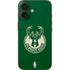 NBA Milwaukee Bucks Green Distressed iPhone 16 Skin
