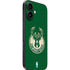 NBA Milwaukee Bucks Green Distressed iPhone 16 Skin