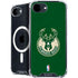 NBA Milwaukee Bucks Green Distressed iPhone 16e MagSafe Case