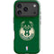 NBA Milwaukee Bucks Green Distressed iPhone 18 Pro Impact Case