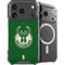 NBA Milwaukee Bucks Green Distressed iPhone 18 Pro MagSafe Case