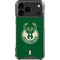 NBA Milwaukee Bucks Green Distressed iPhone 18 Pro Max Clear Case