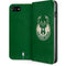 NBA Milwaukee Bucks Green Distressed iPhone SE (2nd & 3rd Gen) Folio Case
