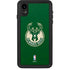 NBA Milwaukee Bucks Green Distressed iPhone Cases