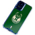 NBA Milwaukee Bucks Green Distressed Moto G 5G (2024) Clear Case