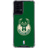 NBA Milwaukee Bucks Green Distressed Moto G Power 5G (2024) Clear Case