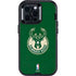 NBA Milwaukee Bucks Green Distressed Otterbox Defender iPhone Skin