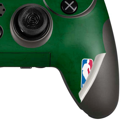 NBA Milwaukee Bucks Green Distressed PlayStation Scuf Vantage 2 Controller Skin