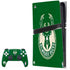 NBA Milwaukee Bucks Green Distressed PS5 Pro Bundle Skin