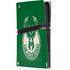 NBA Milwaukee Bucks Green Distressed PS5 Pro Console Skin