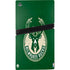 NBA Milwaukee Bucks Green Distressed PS5 Pro Console Skin