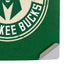 NBA Milwaukee Bucks Green Distressed PS5 Pro Disk Console Skin