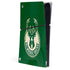 NBA Milwaukee Bucks Green Distressed PS5 Slim Digital Edition Console Skin