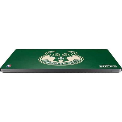 NBA Milwaukee Bucks Green Distressed Surface Laptop 7 15in Skin