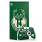 NBA Milwaukee Bucks Green Distressed Xbox Series X Skins