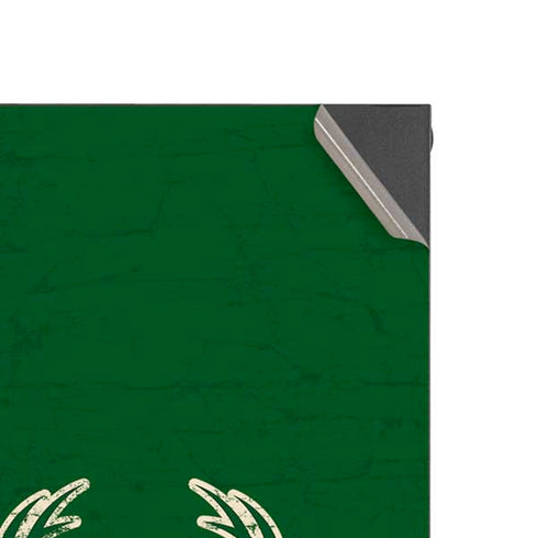 NBA Milwaukee Bucks Green Distressed XBox Series X Digital Edition Console Skin