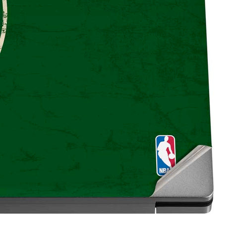 NBA Milwaukee Bucks Green Distressed Dell XPS Skin