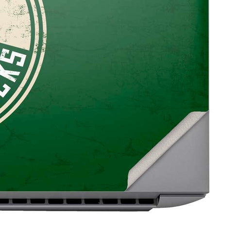 NBA Milwaukee Bucks Green Distressed HP ZBook Fury 16 G10 Skin