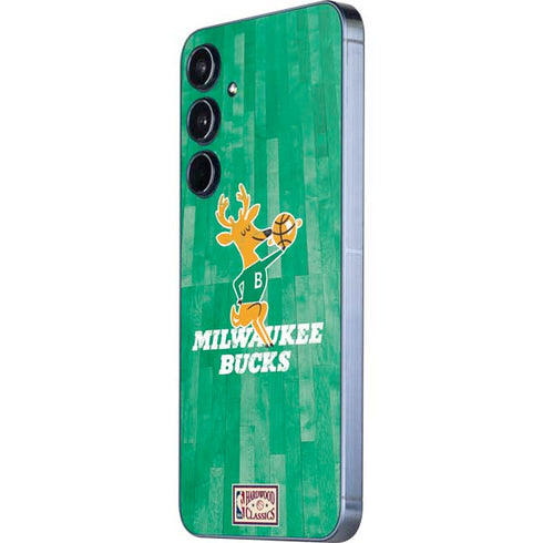 NBA Milwaukee Bucks Hardwood Classics Galaxy A55 5G Skin